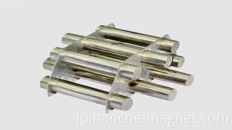 10000ガウスSUS304 316Lステンレスネオジム磁気フレーム長方形格子磁石